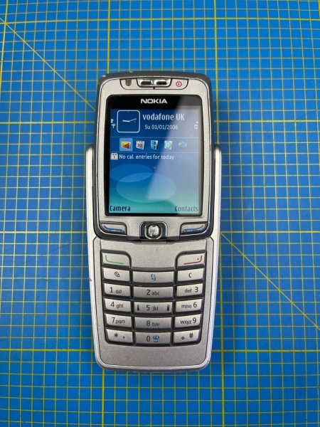 Nokia E70-1 – Silber (Vodafone) guter Zustand SELTEN Sammler Handy