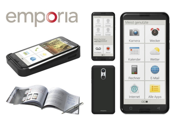 Smartphone Emporia SMART.3 Großes Display Android-Betriebssystem