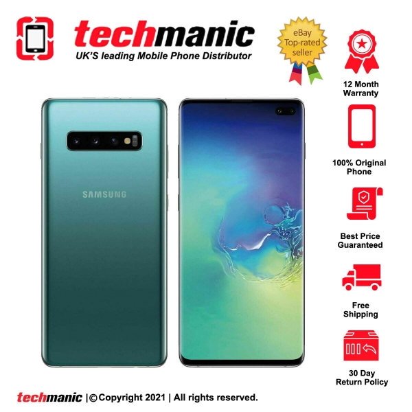 Samsung Galaxy S10 (Dual SIM) – 128 GB – prismengrün (entsperrt) Smartphone