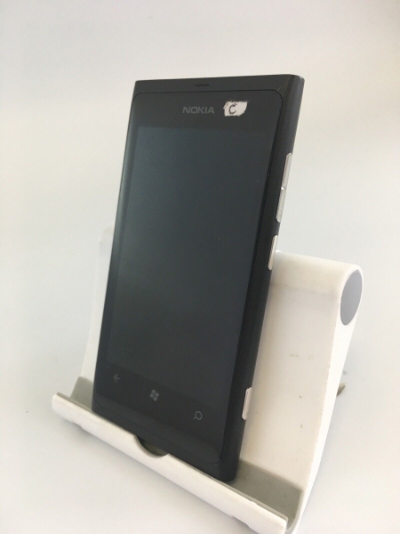 Nokia Lumia 800 schwarz entsperrt Windows Smartphone