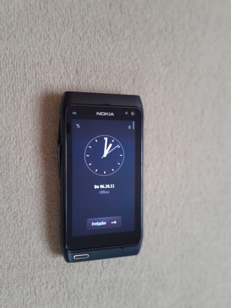 Nokia  N8-00 – 16GB – Dunkelgrau (Ohne Simlock) Smartphone