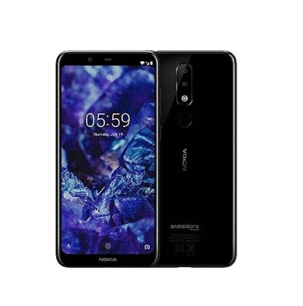 Nokia 5.1 Plus TA-1105 Dual SIM 32GB/3GB RAM 4G 5,86″ entsperrt Smartphone – schwarz