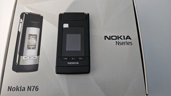 Nokia N76 (entsperrt) Smartphone SELTEN schwarz