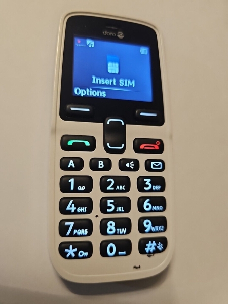 Doro PhoneEasy 5030 Smartphone (entsperrt) – Weiß