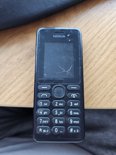 Nokia 108 – Schwarz (Vodafone gesperrt) Smartphone