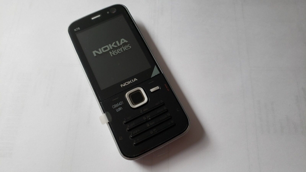 Nokia N78 – blau (entsperrt) Smartphone selten