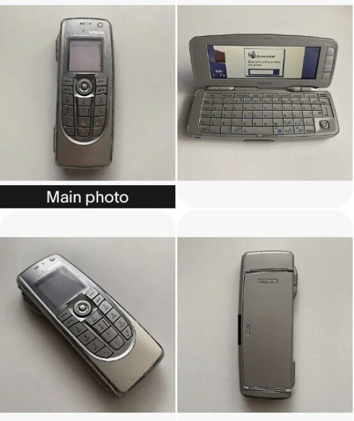 Nokia 9300 Communicator Vintage QWERTZ Smartphone. Sammlerstück. (2004)