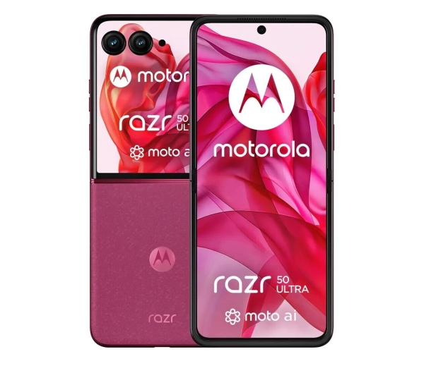 Motorola razr 50 ultra 5G 12/512GB Hot Pink 165Hz 6,9 Zoll Faltbares Smartphone