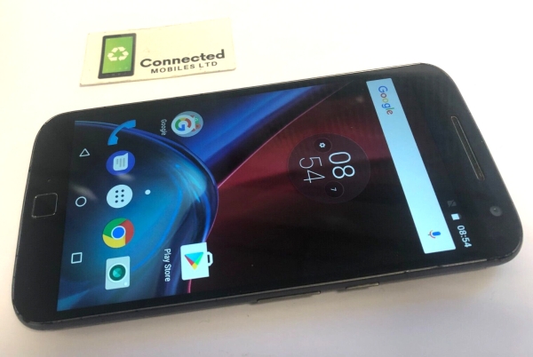 Motorola Moto G4 Plus XT1642 16GB/2GB schwarz (entsperrt) 16MP Android 8 Smartphone