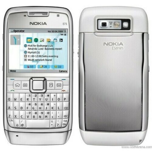 Top Zustand entsperrt Nokia E71 QWERTY Tastatur Bar Telefon Wi-Fi Handy