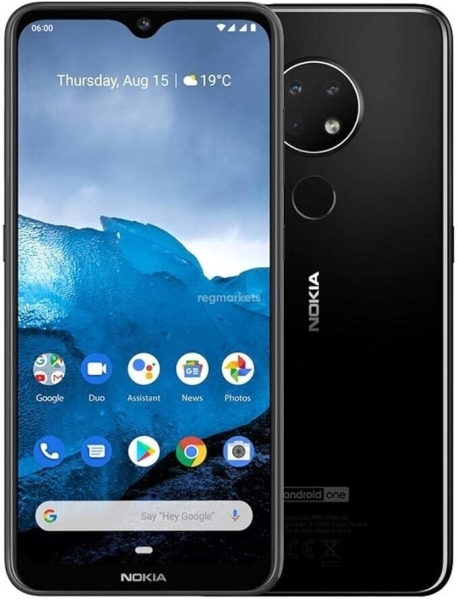 Nokia 6.2 64GB 4GB RAM NFC entsperrt Dual SIM schwarz Android Smartphone