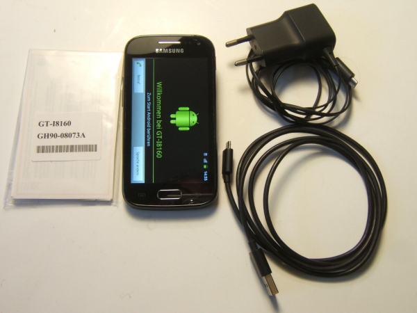 Samsung  Galaxy Ace  GT-I8160P – 4GB – Onyx Black (Ohne Simlock) Smartphone