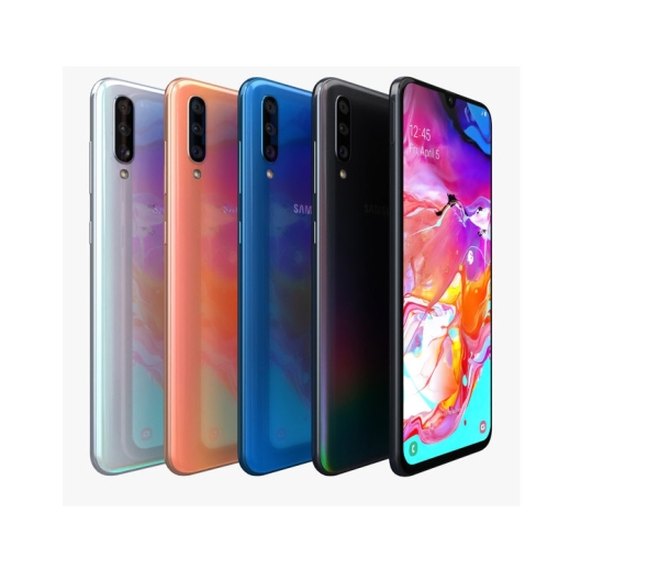 Samsung Galaxy A70 128GB entsperrt 4G Android Smartphone sehr guter Zustand