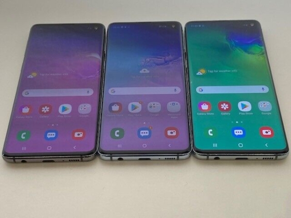 Samsung Galaxy S10 SM-G973F DUAL SIM 128GB Handy Smartphone entsperrt Sim FREEUK