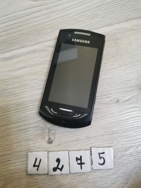 Samsung Monte S5620 Smartphone (entsperrt) dunkelschwarz