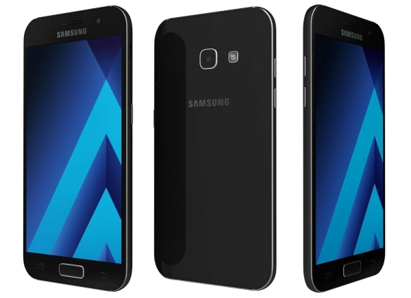 Samsung Galaxy A3 (2017) – schwarz A320F – entsperrt, Smartphone Handy