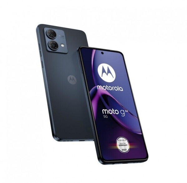 Motorola Moto G84 5G DS 12/256GB Mitternachtsblau Smartphone