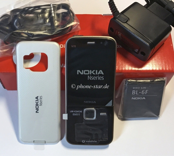 NOKIA N78 HANDY SMARTPHONE QUADBAND BLUETOOTH MP3 KAMERA UMTS EDGE WLAN WIE NEU