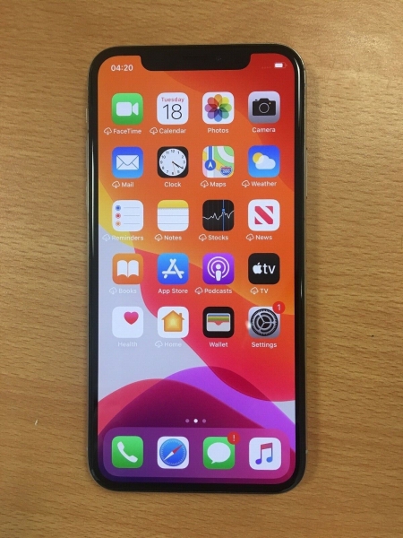 Apple iPhone X – 64 GB – silber (entsperrt)