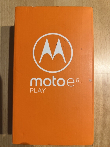 Motorola Moto E6 Play XT2029-2 DE 2+ 32GB BL DS Steel Black Smartphone