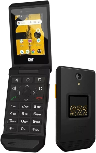 Cat S22 Flip 16GB 4G SIM-frei Smartphone – Schwarz, CS22F-DAB-RON-NN