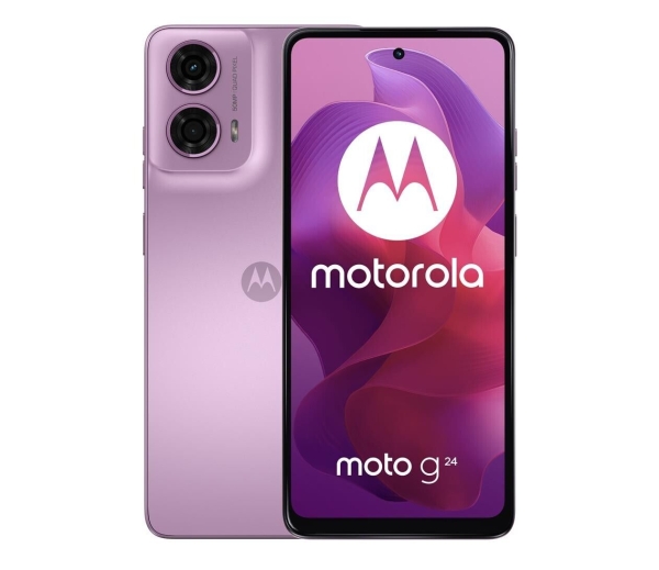 Motorola moto g24 8/128GB Pink Lavender 90Hz Rosa Smartphone 6,56 Zoll 5000 mAh