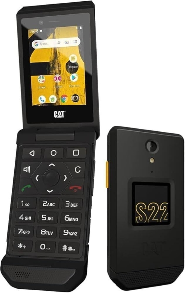 Cat S22 Flip 16GB 4G SIM-frei Smartphone – Schwarz, CS22F-DAB-RON-NN