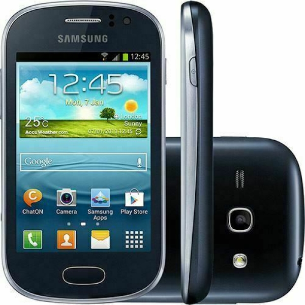 A Grade Samsung Galaxy Fame GT-S6810P – 4 GB – blau (entsperrt) Smartphone