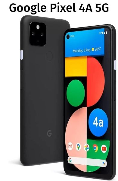 Google Pixel 4a schwarz entsperrt 128GB 6GB RAM 5,81″ Android Smartphone makellos