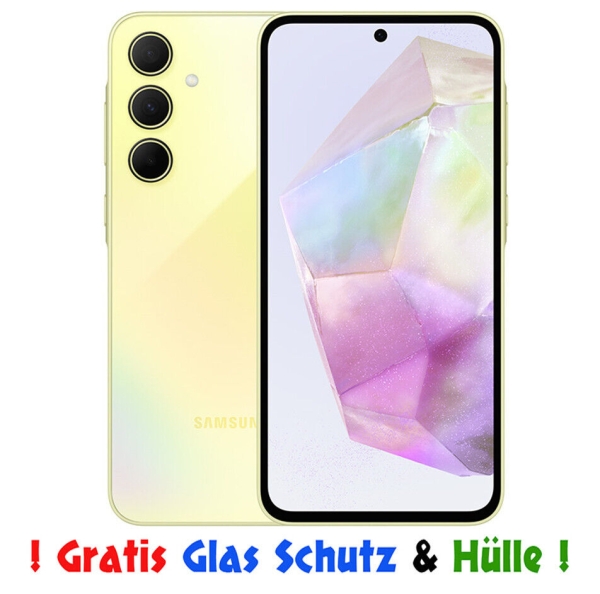 Samsung Galaxy A55 5G 6.6″ 128GB / 8GB  50MP Android Smartphone Gelb – Händler