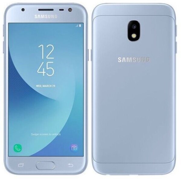 Samsung Galaxy J3 Smartphone 2017 SM-J530FN blau 16GB 5,0″ 13MP Kamera – Android