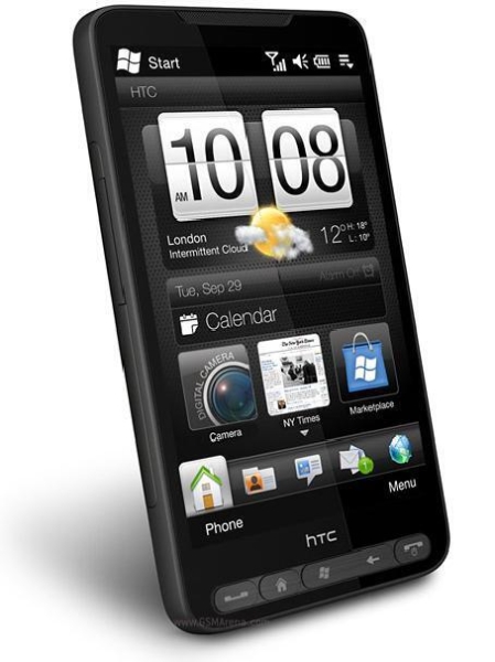 HTC HD2 schwarz Handy O2 Netz