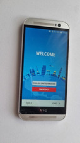 HTC One M8 5″, 16GB (Vodavone) Smartphone – silber geprüft gebraucht