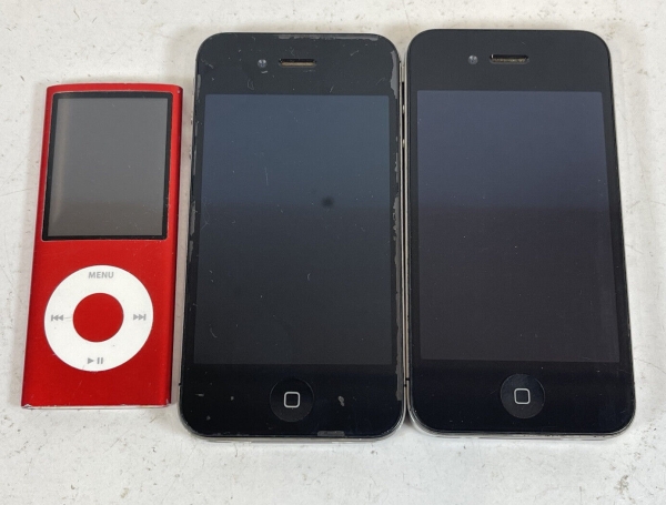 x3 iPhone iPod Bundle – iPhone 4 4S & iPod Nano 4. Gen A1382 A1387 A1285 defekt